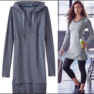 Athleta Hooded sweatshirt dress